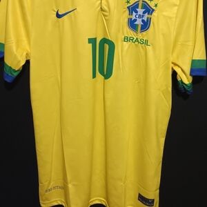 Yellow Brazil Soccer Jersey